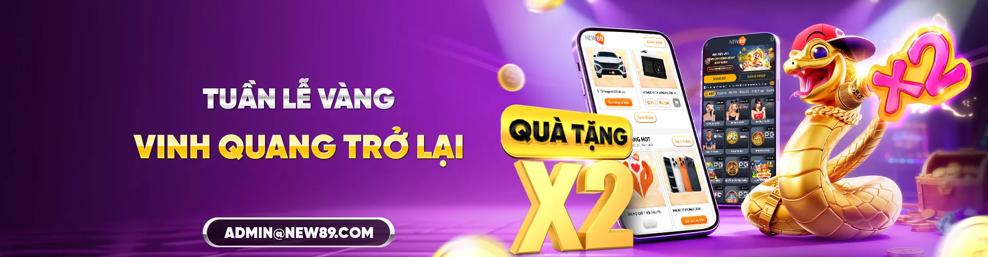 new88 tuần lễ vàng